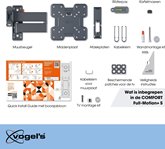Vogel's COMFORT TVM 3245 | Draai- en kantelbare tv-beugel  | 19-43 7